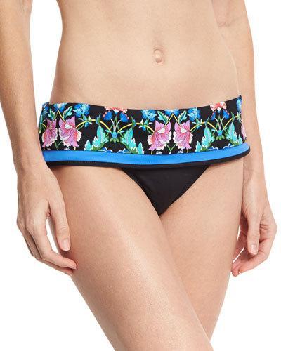 Damask Floral Dreamer Swim Bottom,