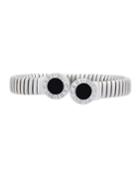 Estate Tubogas Onyx Bracelet