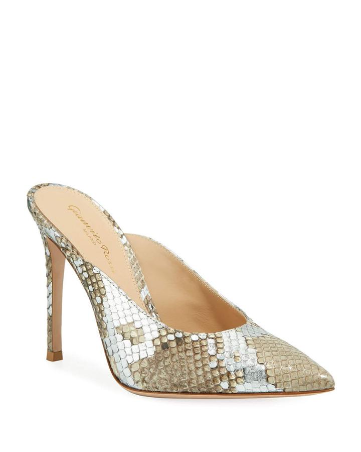 Fanny Metallic Python