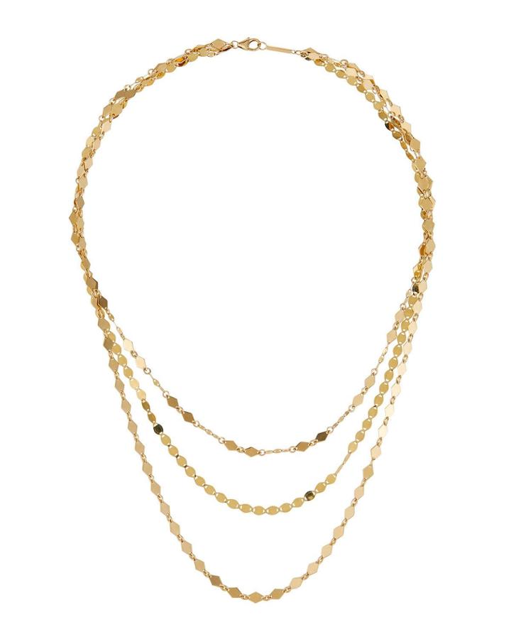 14k Gold Roma 3-strand Necklace