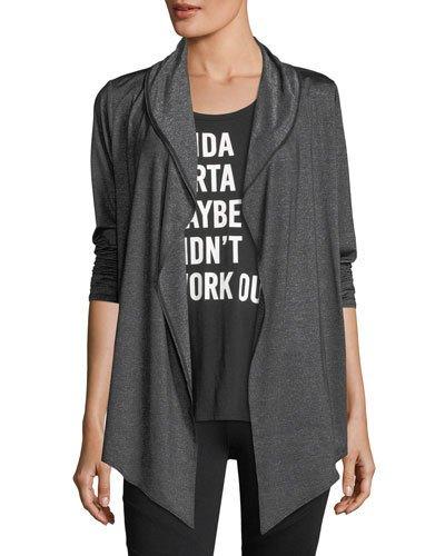 Long-sleeve Flyaway Cardigan
