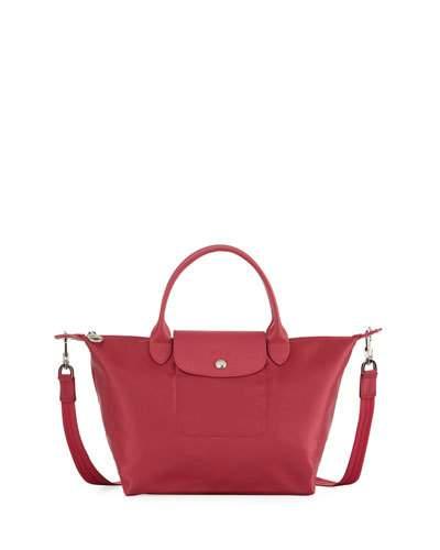 Le Pliage Neo Small Nylon Shoulder Tote Bag, Red