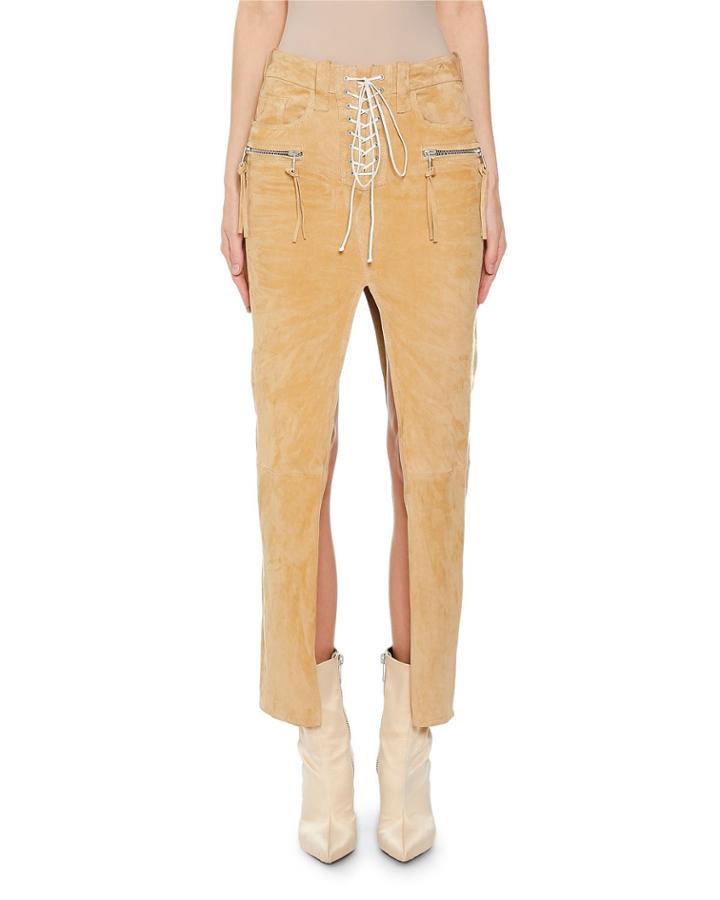 Faux-suede Deconstructed