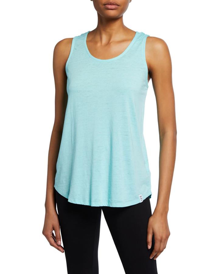 Twist-back Tank Top