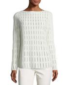Cloud Open-stitch Wool-blend