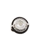Noir White Topaz Ring,