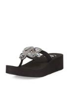 Valloria Embellished Leather