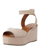 Heather Nubuck Platform