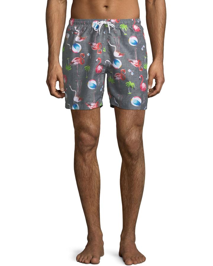 Flamingo-print