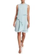 Sleeveless Asymmetric Popover