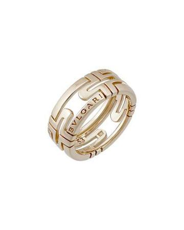 18k Yellow Gold Small Parentesi Ring,