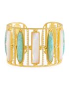 Amazonian Allure Wide Cuff