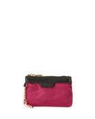Anabelle Nylon Coin Purse, Berry