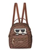 Amour Peekaboo Karl Patch Nylon Backpack