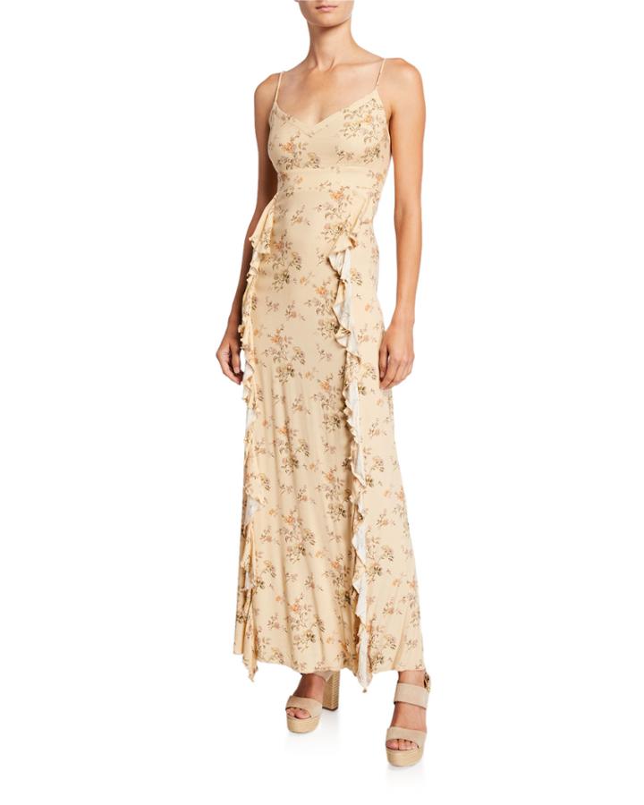 Heirloom Lace-up Back Ruffle
