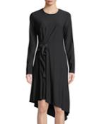 Tie-waist Asymmetric