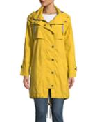 Elliot Hooded Trench Coat