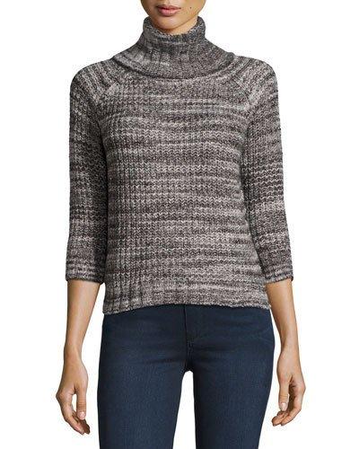 Turtleneck Tweed-knit