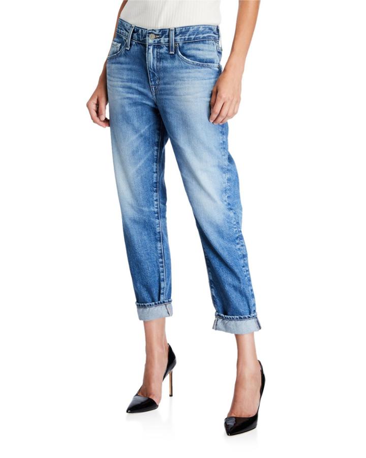 The Ex-boyfriend Mid-rise Tapered Jeans