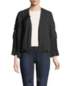 Carissa Tiered-ruffle Jacket