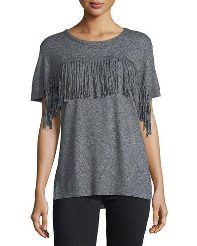 Fringe Short-sleeve Tee