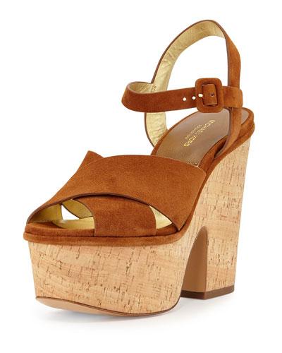 Hilary Suede Platform