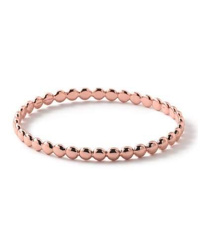 Glamazon Rose Solid Oval Bangle