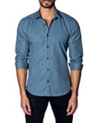 Men's Modern-fit Micro-stars Long-sleeve