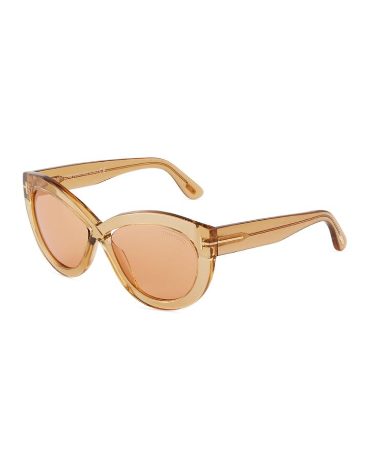 Diane Transparent Acetate Butterfly