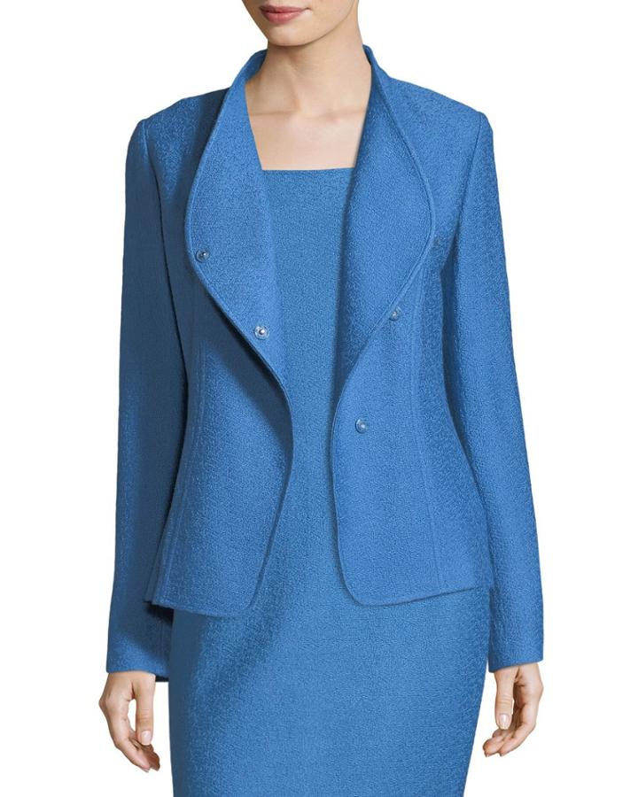 Hannah Knit Double-breasted Jacket