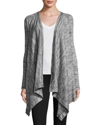 Savanna Draped Cardigan, Granite