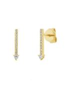 14k Linear Diamond