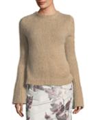 Kaelie Cashmere Bell-sleeve