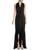 Mayburn Sleeveless High-low Gown