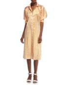 Toni's Striped Silk