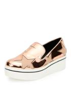 Binx Metallic Star Slip-on Sneaker, Copper Tea Rose
