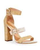 Sarah Woven Leather