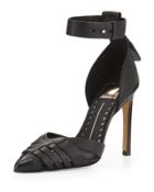 Kaiza Leather D'orsay Pump, Black