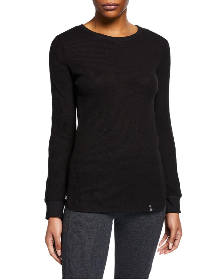 Ribbed Slim-fit Thermal Top