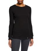 Ribbed Slim-fit Thermal Top