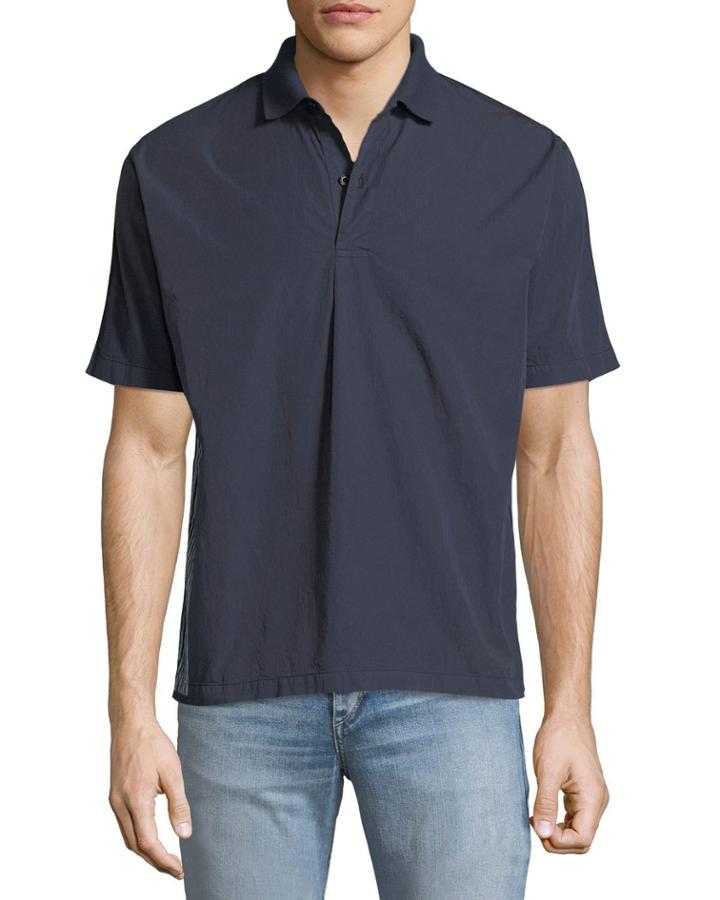 Men's Back-graphic Polo