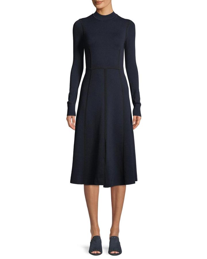 Beau Paneled Long-sleeve