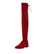 Lowland Suede Over-the-knee Boot