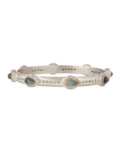 New World Thin Pear Triplet Bracelet