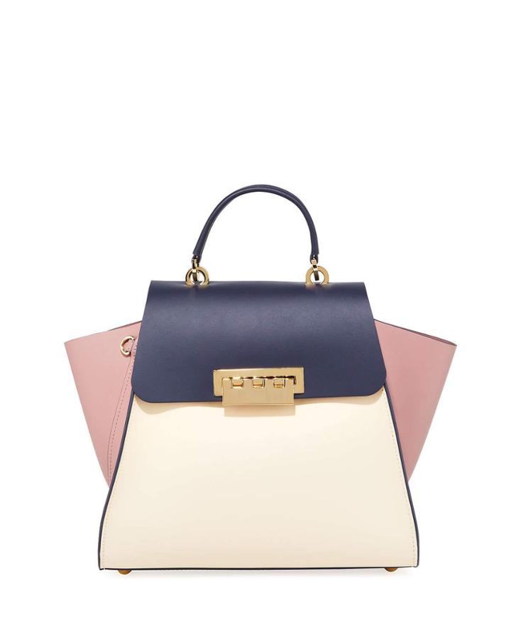 Eartha Tall Colorblock Top Handle Bag