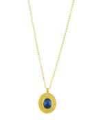 Renaissance 24k Oval Kyanite Pendant Necklace