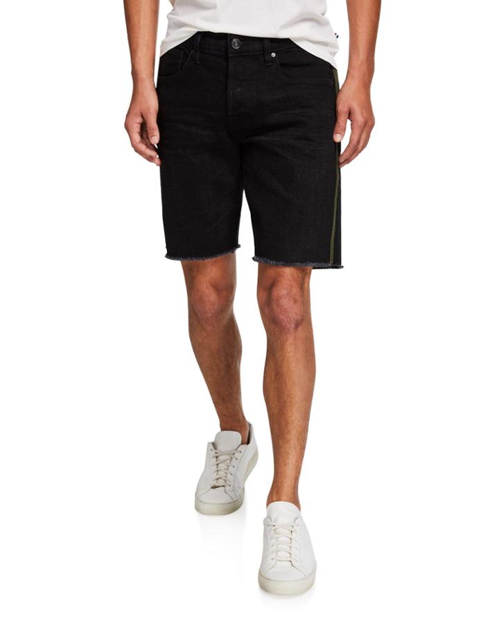 Men's Cutoff Denim Shorts W/