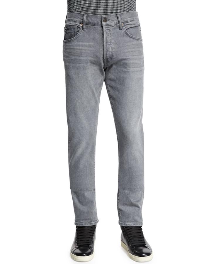 Regular-fit Stretch-selvedge Denim Jeans,