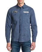 Men's Long-sleeve Worker Woven