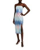Ombre Sequins Calf